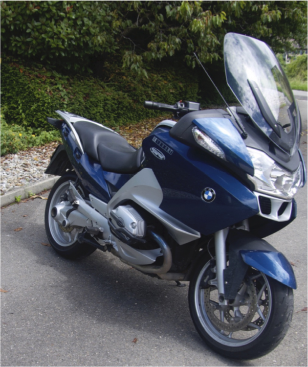 BMW R1200RT ABS bleu 2007 52'000km