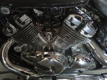Gros plan moteur